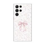 Dali Design Samsung Galaxy S22 Ultra Uyumlu Şeffaf Kılıf Kurdele 2 Tasarımlı