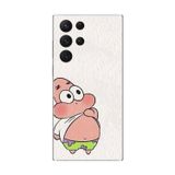 Dali Design Samsung Galaxy S22 Ultra Uyumlu Şeffaf Kılıf Patrick Mini Tasarımlı
