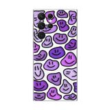 Dali Design Samsung Galaxy S22 Ultra Uyumlu Şeffaf Kılıf Şeffaf Wallpaper 6 Tasarımlı