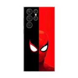 Dali Design Samsung Galaxy S22 Ultra Uyumlu Şeffaf Kılıf Spider-Man 2 Tasarımlı