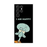 Dali Design Samsung Galaxy S22 Ultra Uyumlu Şeffaf Kılıf Sponge Bob Tasarımlı 3