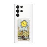 Dali Design Samsung Galaxy S22 Ultra Uyumlu Şeffaf Kılıf The Moon Tasarımlı