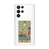 Dali Design Samsung Galaxy S22 Ultra Uyumlu Şeffaf Kılıf The Star Tasarımlı