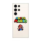 Dali Design Samsung Galaxy S23 Ultra Uyumlu Şeffaf Kılıf 2 Mario Tasarımlı
