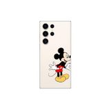 Dali Design Samsung Galaxy S23 Ultra Uyumlu Şeffaf Kılıf Couple Mickey 1 Tasarımlı