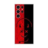 Dali Design Samsung Galaxy S23 Ultra Uyumlu Şeffaf Kılıf Devil 2 Tasarımlı