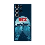 Dali Design Samsung Galaxy S23 Ultra Uyumlu Şeffaf Kılıf Dexter Tasarımlı