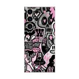 Dali Design Samsung Galaxy S23 Ultra Uyumlu Şeffaf Kılıf Graffiti 10 Tasarımlı