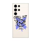 Dali Design Samsung Galaxy S23 Ultra Uyumlu Şeffaf Kılıf Graffiti 8 Tasarımlı