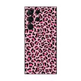Dali Design Samsung Galaxy S23 Ultra Uyumlu Şeffaf Kılıf Leopar Tasarımlı 3