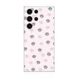 Dali Design Samsung Galaxy S23 Ultra Uyumlu Şeffaf Kılıf Minies 3 Tasarımlı