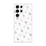 Dali Design Samsung Galaxy S23 Ultra Uyumlu Şeffaf Kılıf Minies 4 Tasarımlı