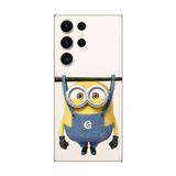 Dali Design Samsung Galaxy S23 Ultra Uyumlu Şeffaf Kılıf Minions Tasarımlı