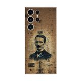 Dali Design Samsung Galaxy S23 Ultra Uyumlu Şeffaf Kılıf Nicola Tesla Tasarımlı