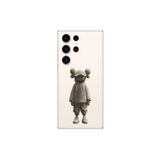Dali Design Samsung Galaxy S23 Ultra Uyumlu Şeffaf Kılıf No Face 3 Tasarımlı