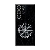 Dali Design Samsung Galaxy S23 Ultra Uyumlu Şeffaf Kılıf Nordic Viking 1 Tasarımlı