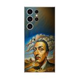 Dali Design Samsung Galaxy S23 Ultra Uyumlu Şeffaf Kılıf Salvador Dali Tasarımlı