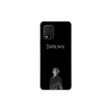 Dali Design Xiaomi Mi 10 Lite Uyumlu Şeffaf Kılıf Death Note 1 Tasarımlı