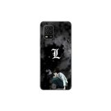 Dali Design Xiaomi Mi 10 Lite Uyumlu Şeffaf Kılıf Death Note 2 Tasarımlı