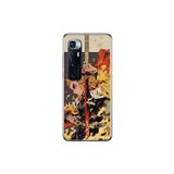 Dali Design Xiaomi Mi 10 Pro Uyumlu Şeffaf Kılıf Demon Slayer 3 Tasarımlı