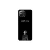 Dali Design Xiaomi Mi 11 Lite Uyumlu Şeffaf Kılıf Death Note 1 Tasarımlı
