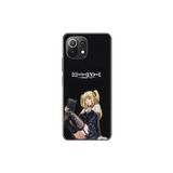 Dali Design Xiaomi Mi 11 Lite Uyumlu Şeffaf Kılıf Death Note 3 Tasarımlı