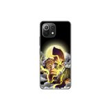 Dali Design Xiaomi Mi 11 Lite Uyumlu Şeffaf Kılıf Demon Slayer 2 Tasarımlı