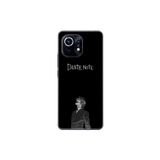 Dali Design Xiaomi Mi 11 Uyumlu Şeffaf Kılıf Death Note 1 Tasarımlı