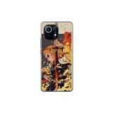 Dali Design Xiaomi Mi 11 Uyumlu Şeffaf Kılıf Demon Slayer 3 Tasarımlı