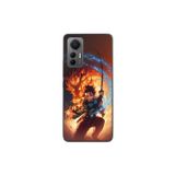 Dali Design Xiaomi Mi 12 Lite Uyumlu Şeffaf Kılıf Demon Slayer 1 Tasarımlı