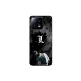 Dali Design Xiaomi Mi 13 Uyumlu Şeffaf Kılıf Death Note 2 Tasarımlı