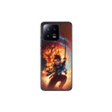Dali Design Xiaomi Mi 13 Uyumlu Şeffaf Kılıf Demon Slayer 1 Tasarımlı