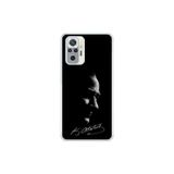 Dali Design Xiaomi Redmi Note 10 Pro Uyumlu Şeffaf Kılıf Atatürk 1 Tasarımlı