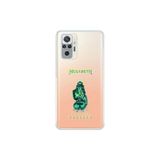 Dali Design Xiaomi Redmi Note 10 Pro Uyumlu Şeffaf Kılıf Mega Death Tasarımlı