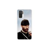 Dali Design Xiaomi Redmi Note 10 Uyumlu Şeffaf Kılıf Atatürk 2 Tasarımlı