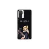 Dali Design Xiaomi Redmi Note 10 Uyumlu Şeffaf Kılıf Death Note 3 Tasarımlı