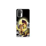 Dali Design Xiaomi Redmi Note 10 Uyumlu Şeffaf Kılıf Demon Slayer 2 Tasarımlı
