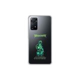 Dali Design Xiaomi Redmi Note 11 Pro Uyumlu Şeffaf Kılıf Mega Death Tasarımlı