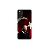 Dali Design Xiaomi Redmi Note 11 Uyumlu Şeffaf Kılıf Atatürk 4 Tasarımlı
