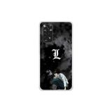 Dali Design Xiaomi Redmi Note 11 Uyumlu Şeffaf Kılıf Death Note 2 Tasarımlı