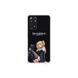 Dali Design Xiaomi Redmi Note 11 Uyumlu Şeffaf Kılıf Death Note 3 Tasarımlı