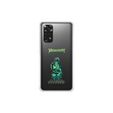 Dali Design Xiaomi Redmi Note 11 Uyumlu Şeffaf Kılıf Mega Death Tasarımlı