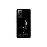 Dali Design Xiaomi Redmi Note 12 Pro Uyumlu Şeffaf Kılıf Atatürk 1 Tasarımlı