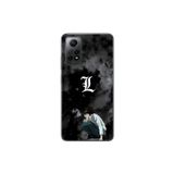 Dali Design Xiaomi Redmi Note 12 Pro Uyumlu Şeffaf Kılıf Death Note 2 Tasarımlı