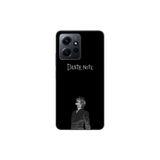 Dali Design Xiaomi Redmi Note 12 Uyumlu Şeffaf Kılıf Death Note 1 Tasarımlı