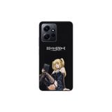 Dali Design Xiaomi Redmi Note 12 Uyumlu Şeffaf Kılıf Death Note 3 Tasarımlı