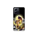 Dali Design Xiaomi Redmi Note 12 Uyumlu Şeffaf Kılıf Demon Slayer 2 Tasarımlı