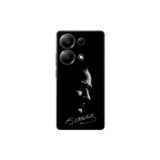 Dali Design Xiaomi Redmi Note 13 Pro Uyumlu Şeffaf Kılıf Atatürk 1 Tasarımlı