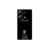 Dali Design Xiaomi Redmi Note 13 Pro Uyumlu Şeffaf Kılıf Death Note 1 Tasarımlı