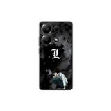 Dali Design Xiaomi Redmi Note 13 Pro Uyumlu Şeffaf Kılıf Death Note 2 Tasarımlı